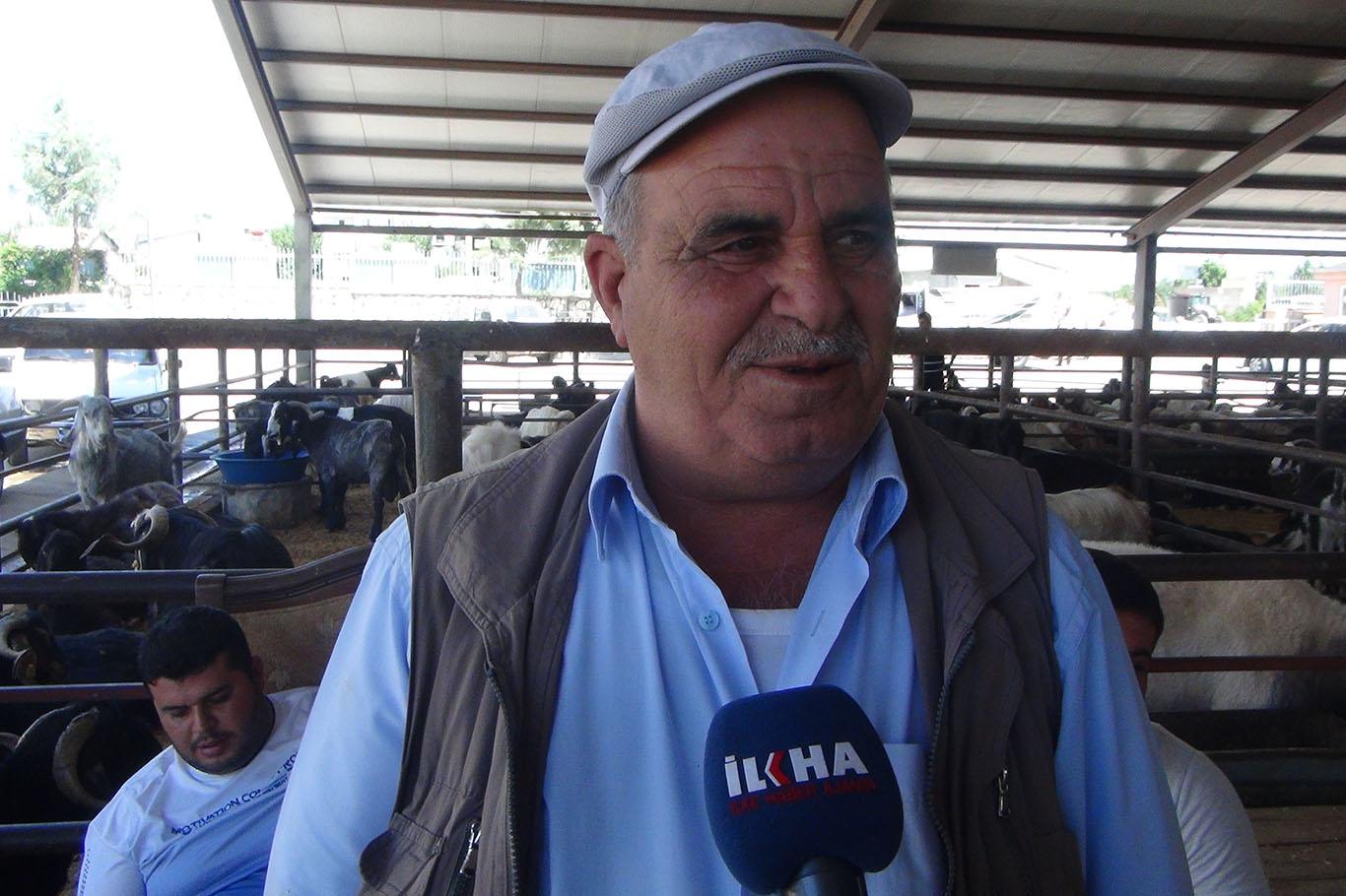 Adıyaman canlı hayvan pazarında sessizlik hâkim